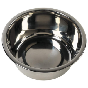 stainless steel dog bowl size XL